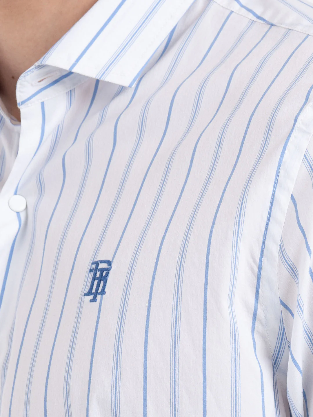 Classic Striped Shirt for Men - Image 5