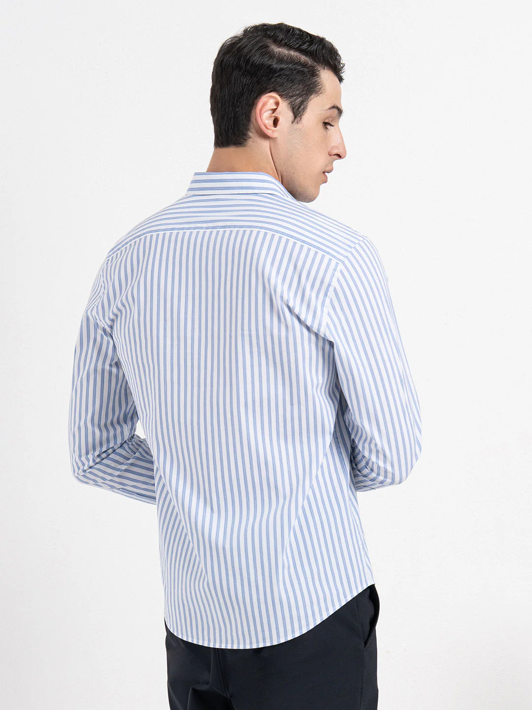 Classic Striped Shirt for Men - Image 4