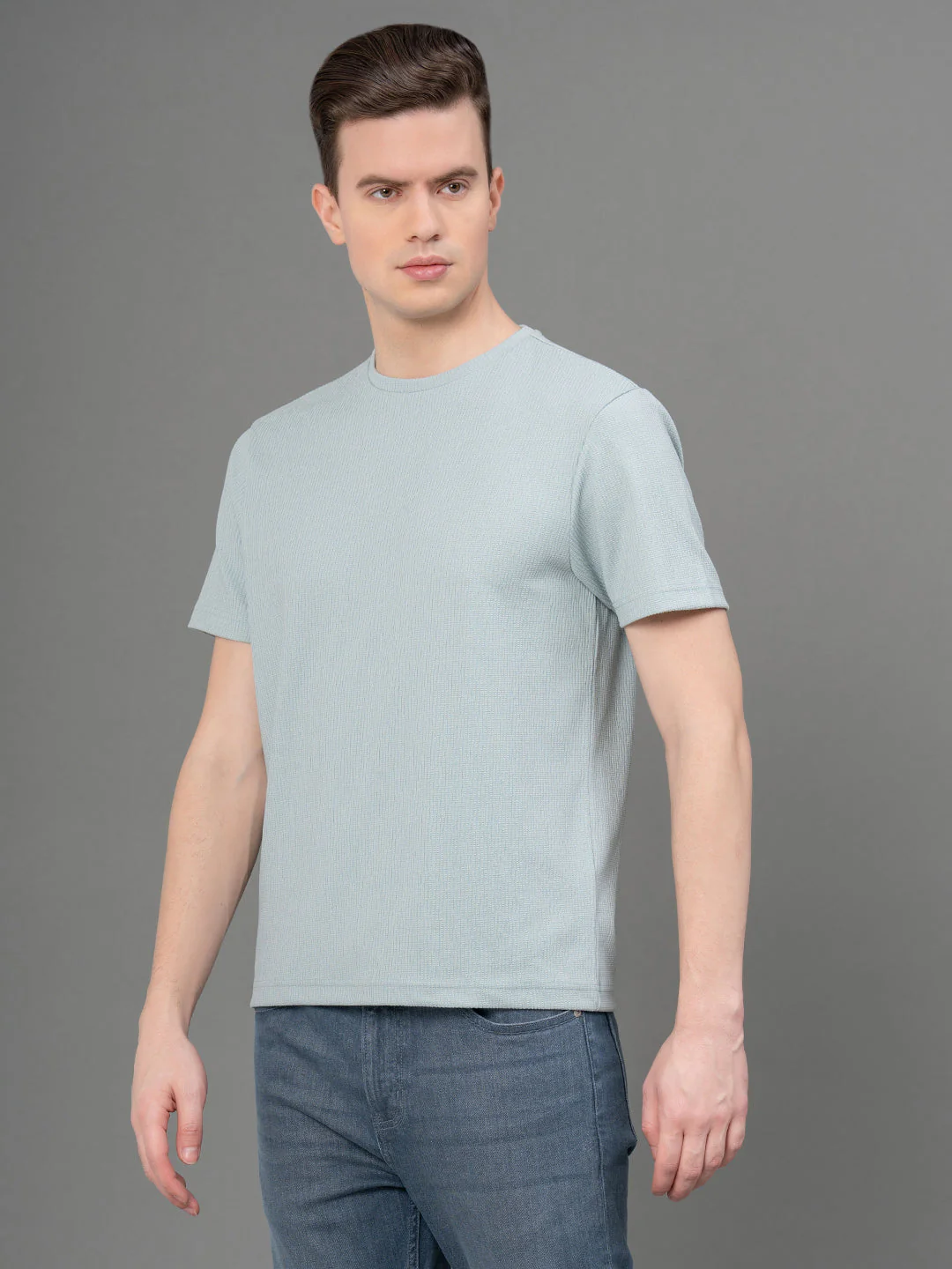 Round Neck T-Shirt for Men - Image 2