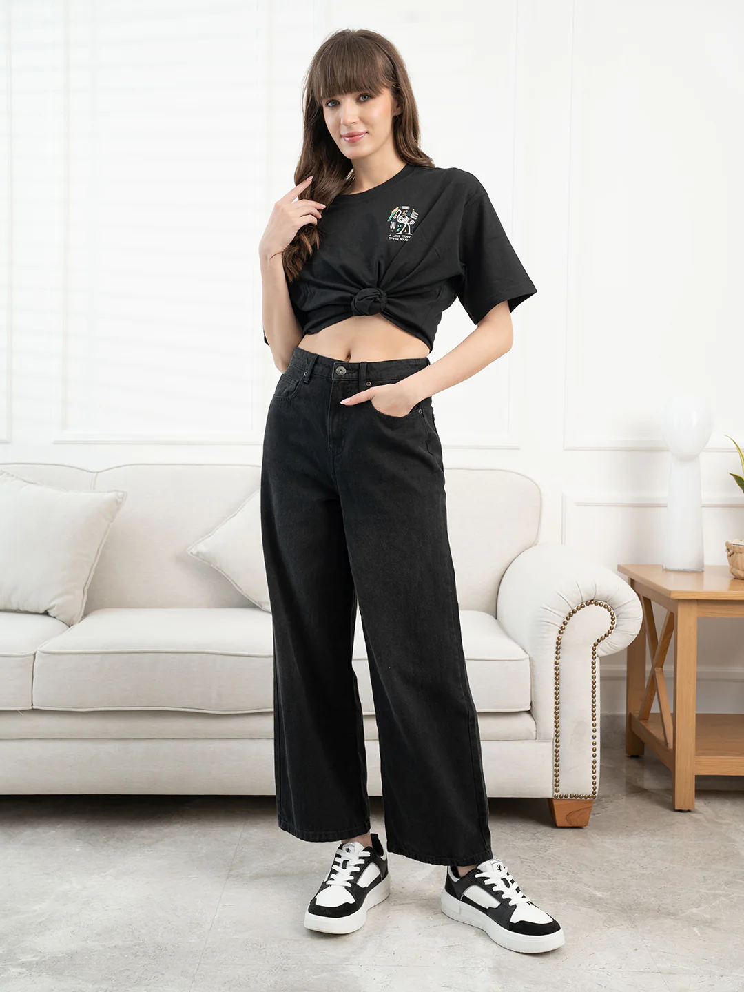 Dark-Grey-Denim-Women's-Wide-Leg-Denim - Image 7