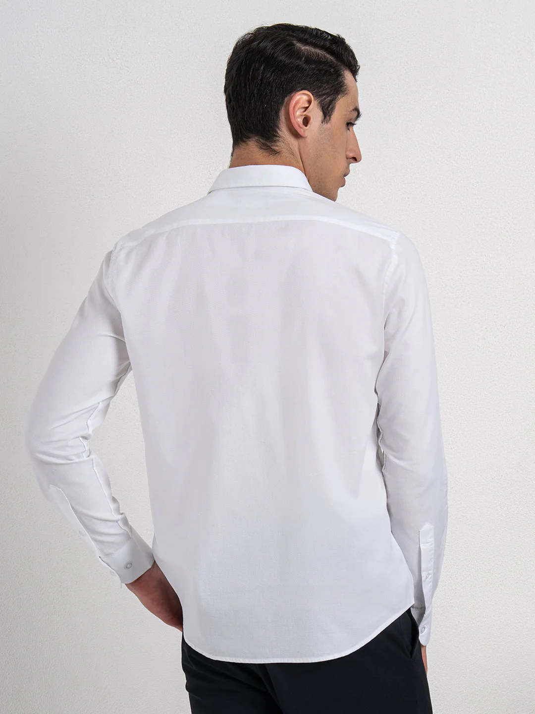 Dobby Button-Down Formal Shirt for Men - Image 4