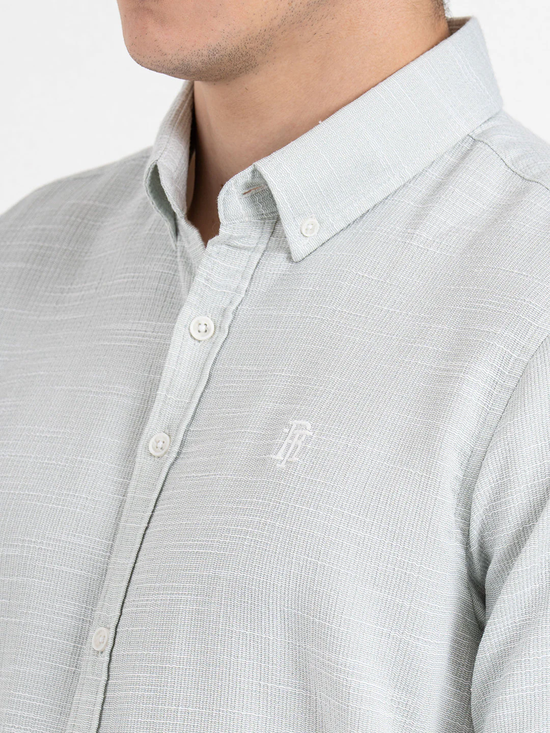 Dobby Half Slevee Button Down Shirt for Men | Your Go To for Comfort and Style - Image 4