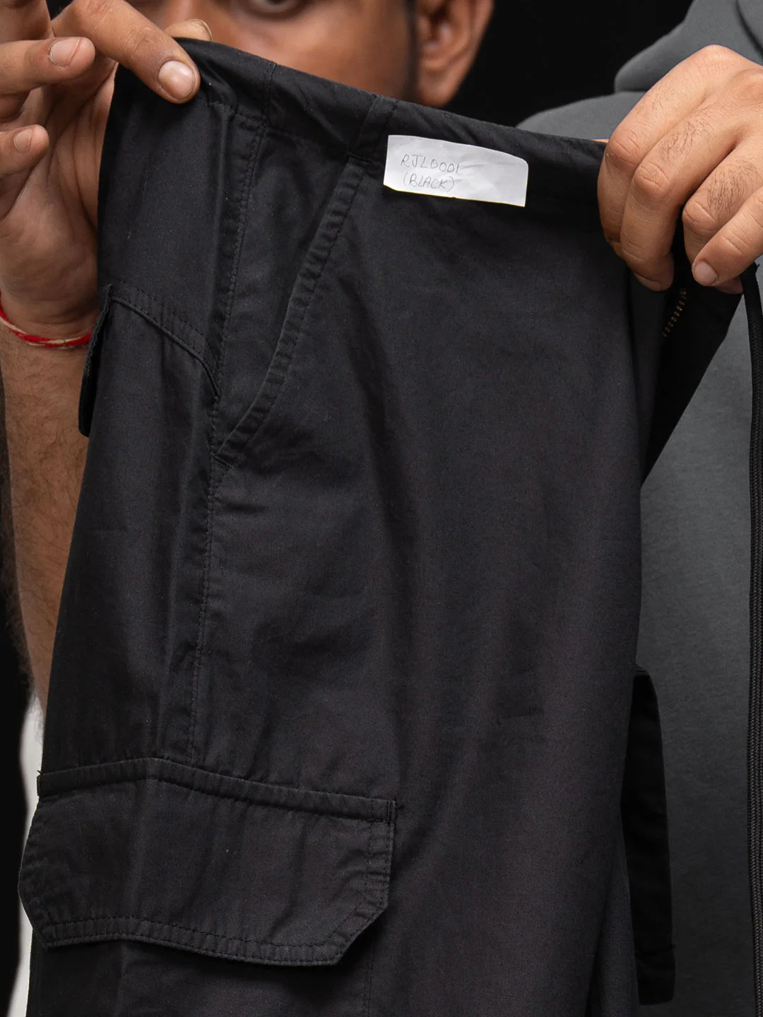 Drawstring Parachute Cargo Pants for Women - Image 8
