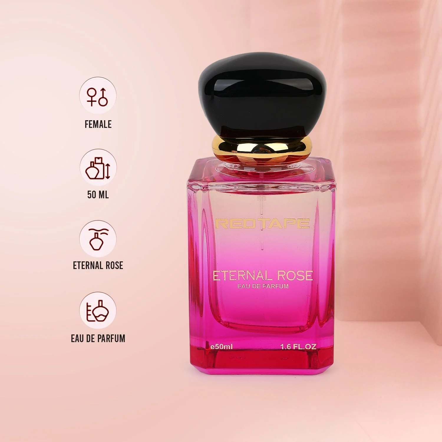 Eternal Rose Eau De Parfum for Women 50ML - Image 4