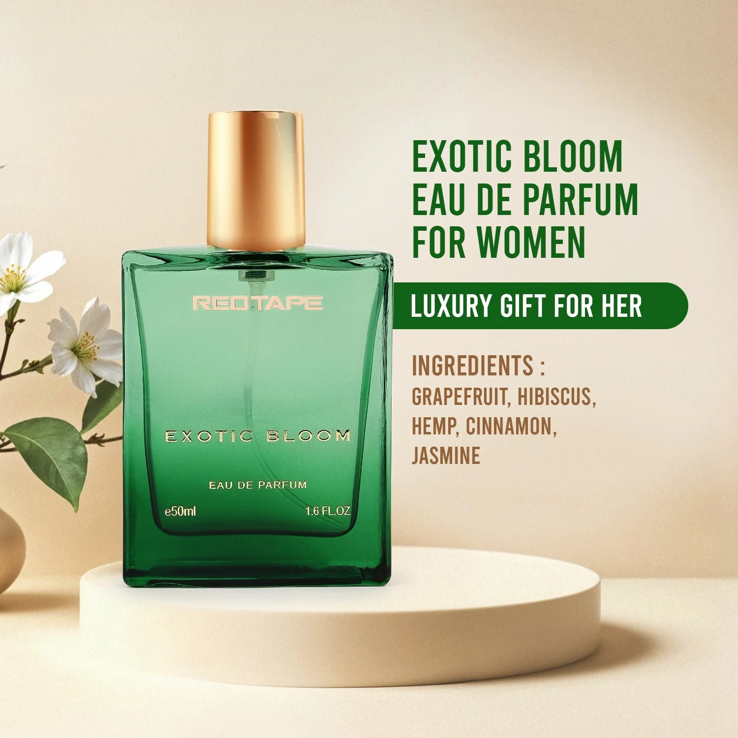 Exotic Bloom Eau De Parfum for Women 50ML - Image 2
