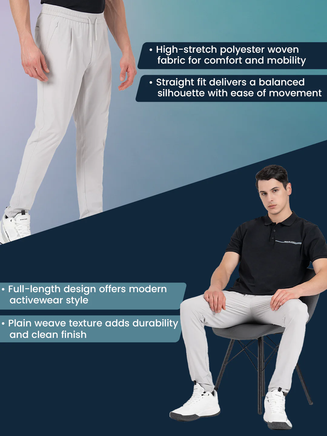 Full-Length Trousers for Men - Image 2