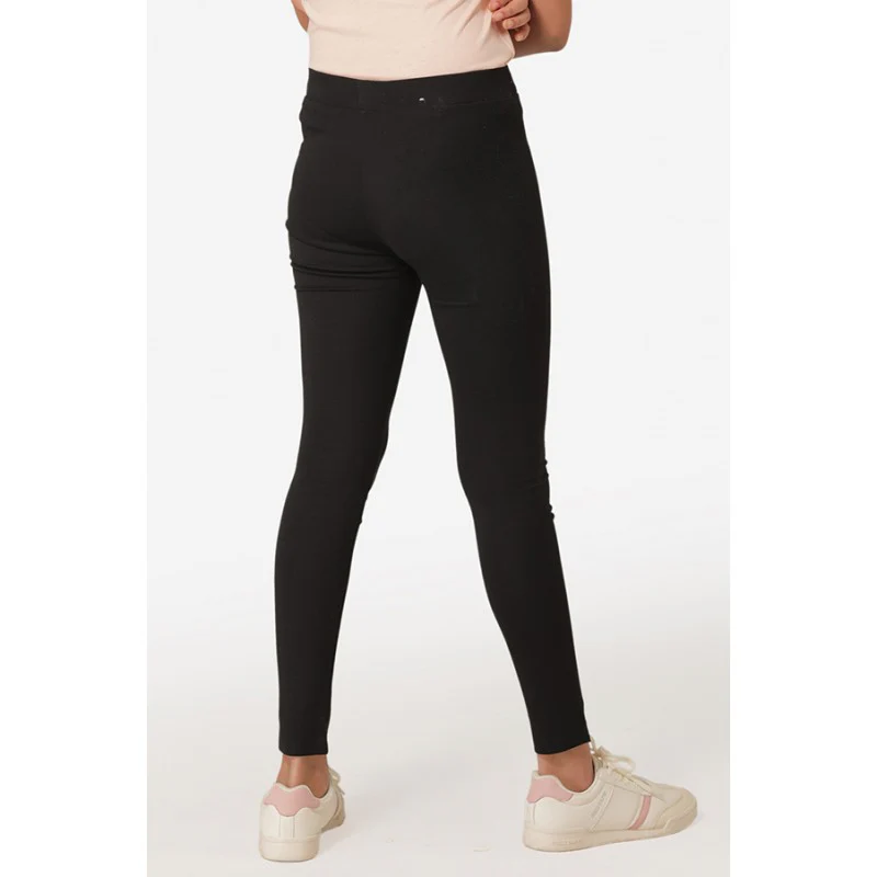 Girl's Black Jegging - Image 4