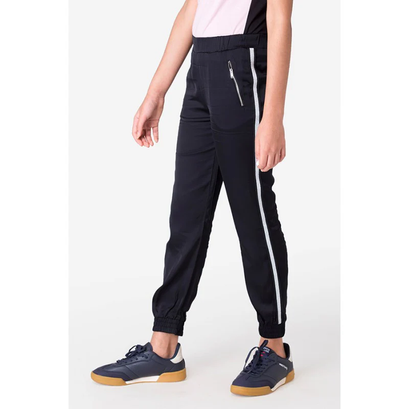 Girl's Black Joggers - Image 2