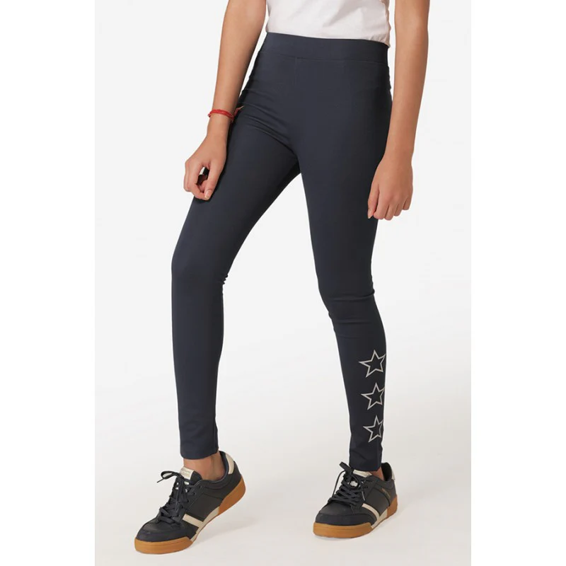 Girls Navy Jegging - Image 2