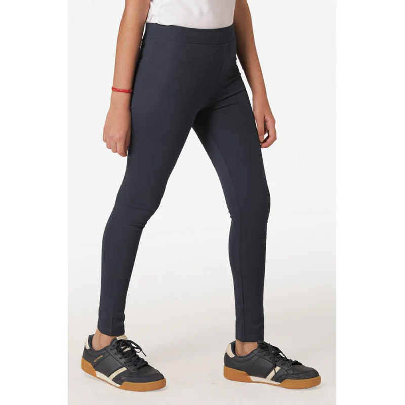 Girls Navy Jegging - Image 3