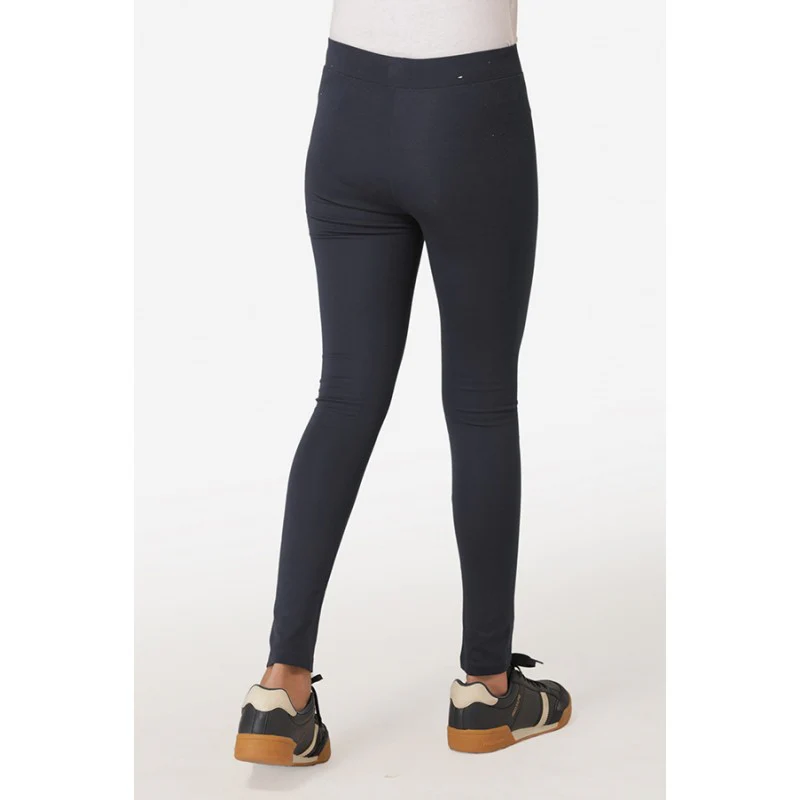 Girls Navy Jegging - Image 4