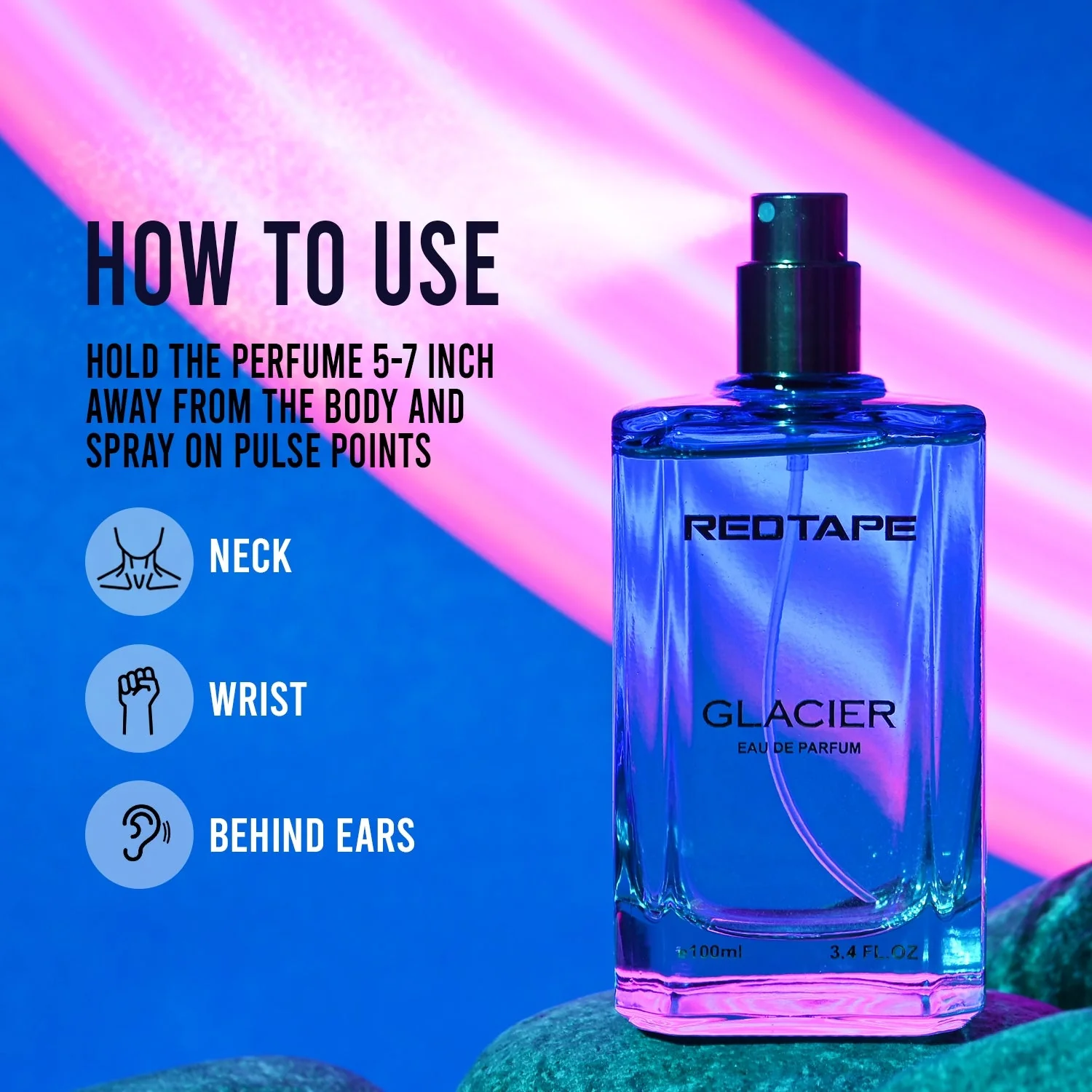 Glacier Eau De Parfum for Men 100ML - Image 3