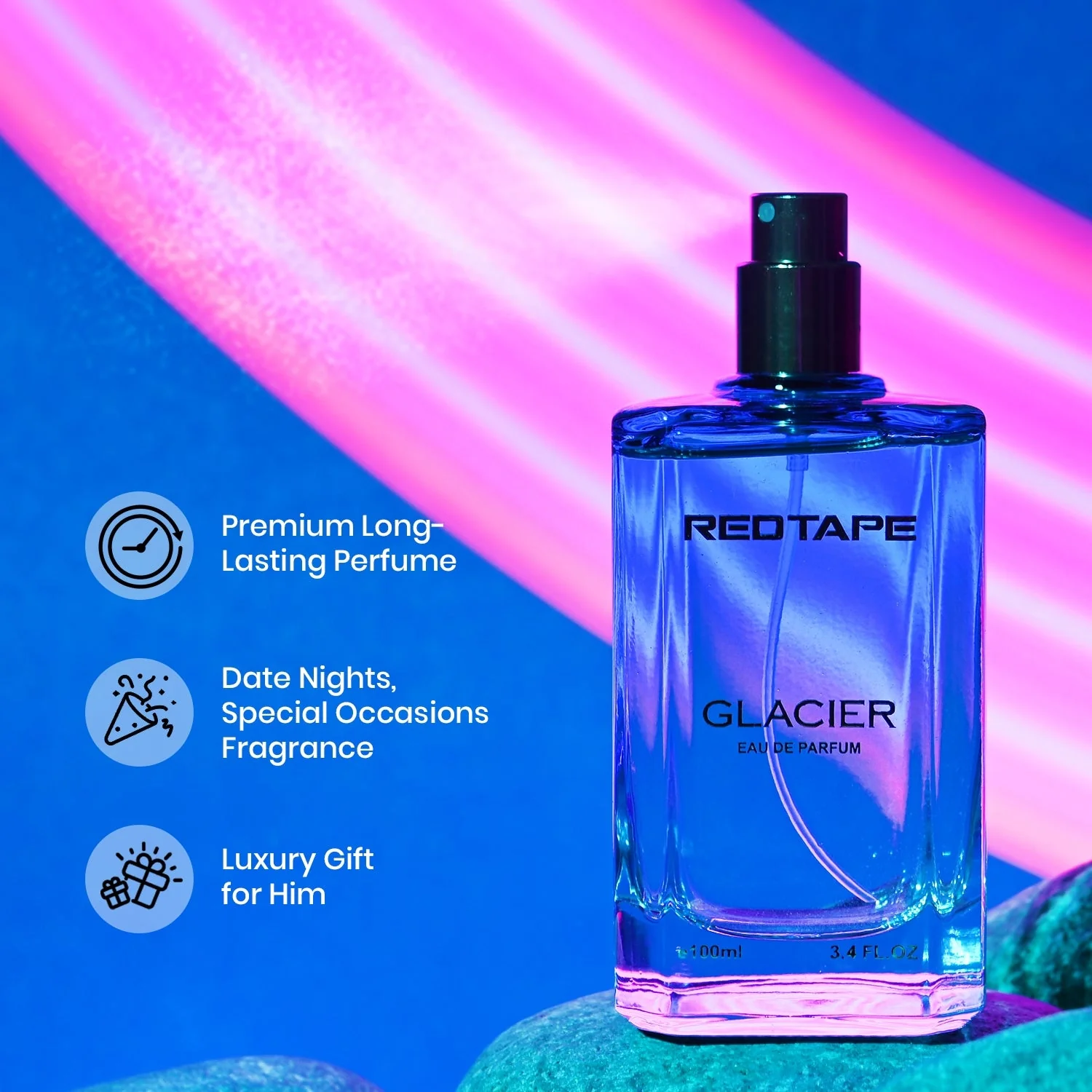 Glacier Eau De Parfum for Men 100ML - Image 5