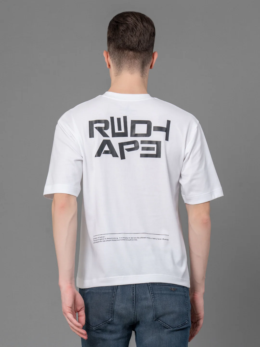 Graphic Oversized T-Shirt for Men - Image 3
