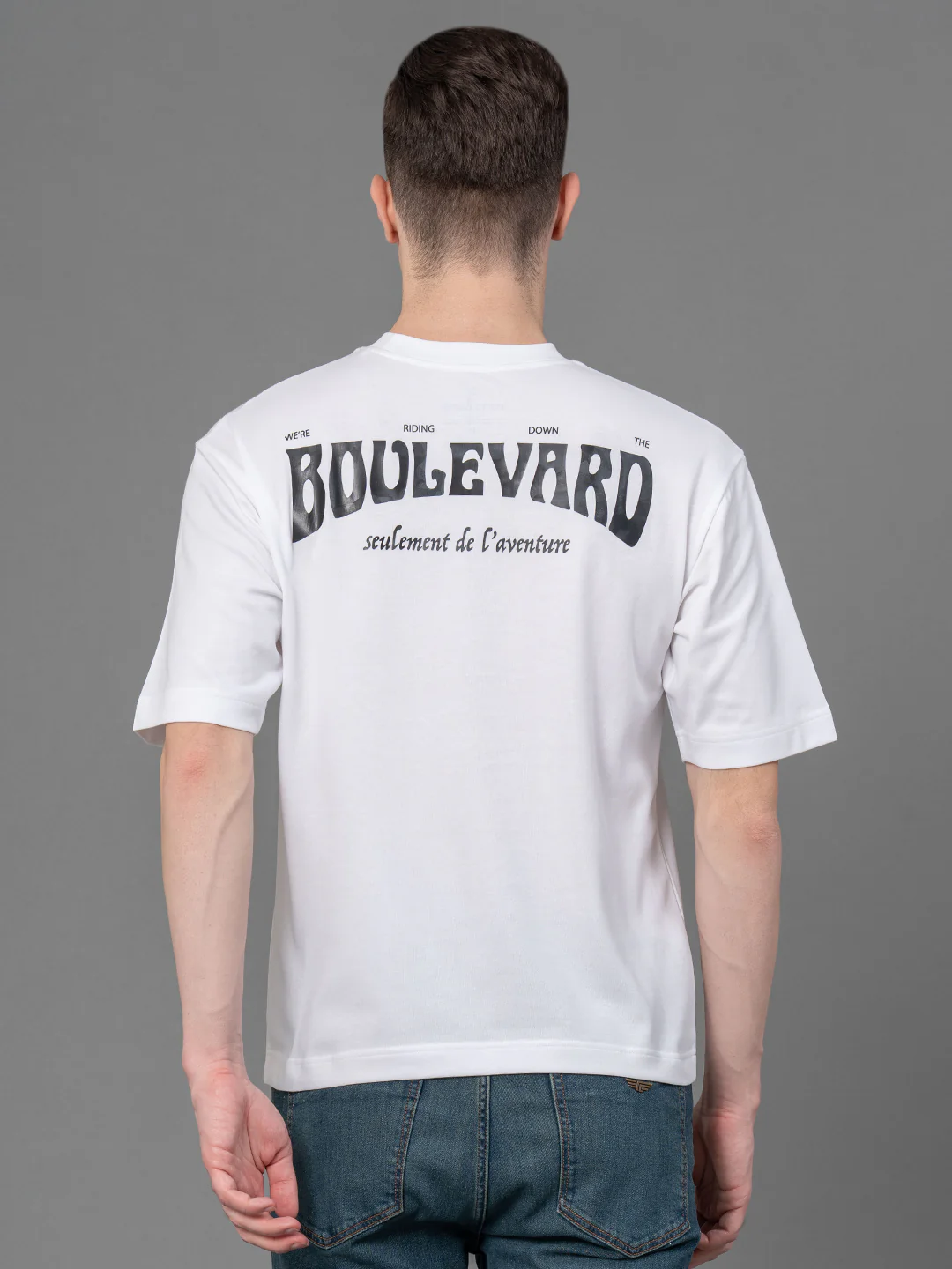 Graphic Oversized T-Shirt for Men - Image 3