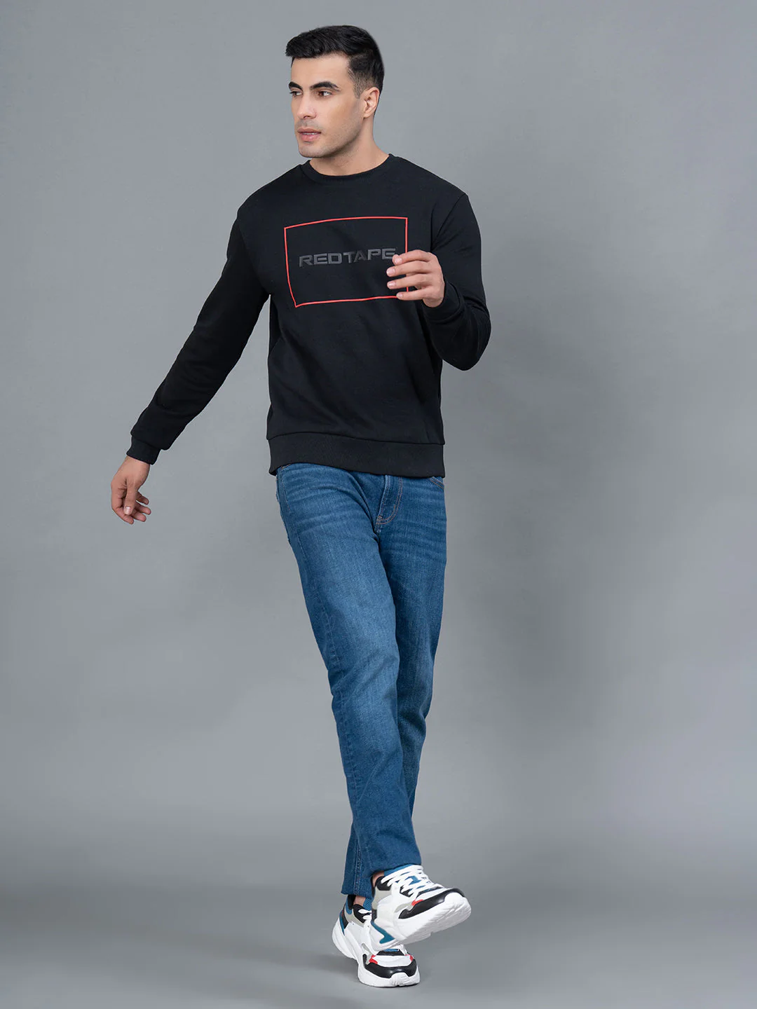 Graphic Print Sweatshirt for Men - Image 5