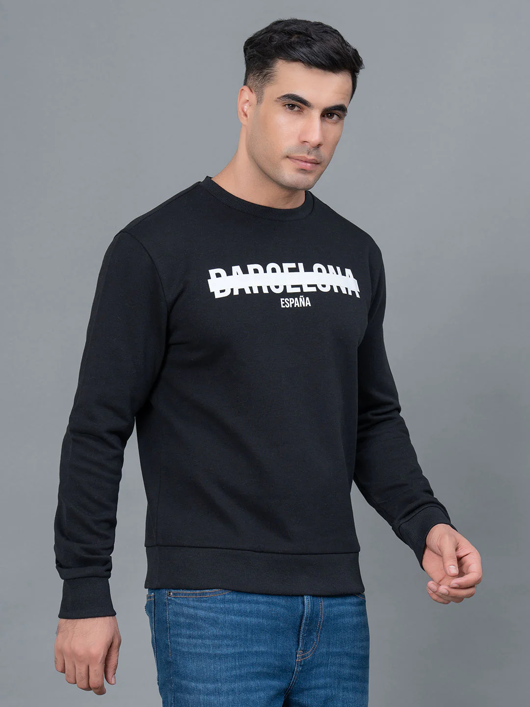 Graphic Print Sweatshirt for Men - Image 2