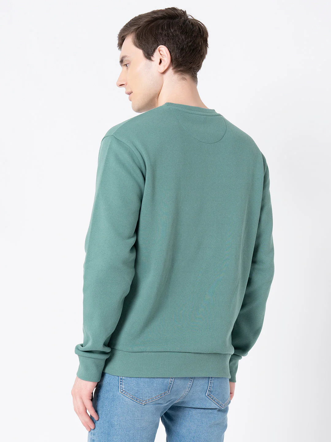 Graphic Print Sweatshirt For Men - Image 3