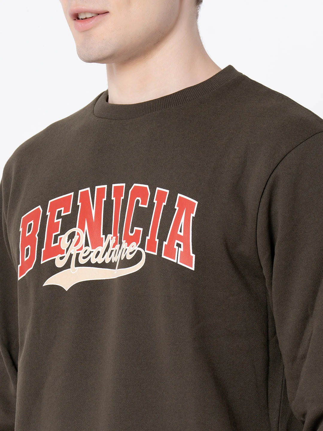 Graphic Print Sweatshirt For Men - Image 4