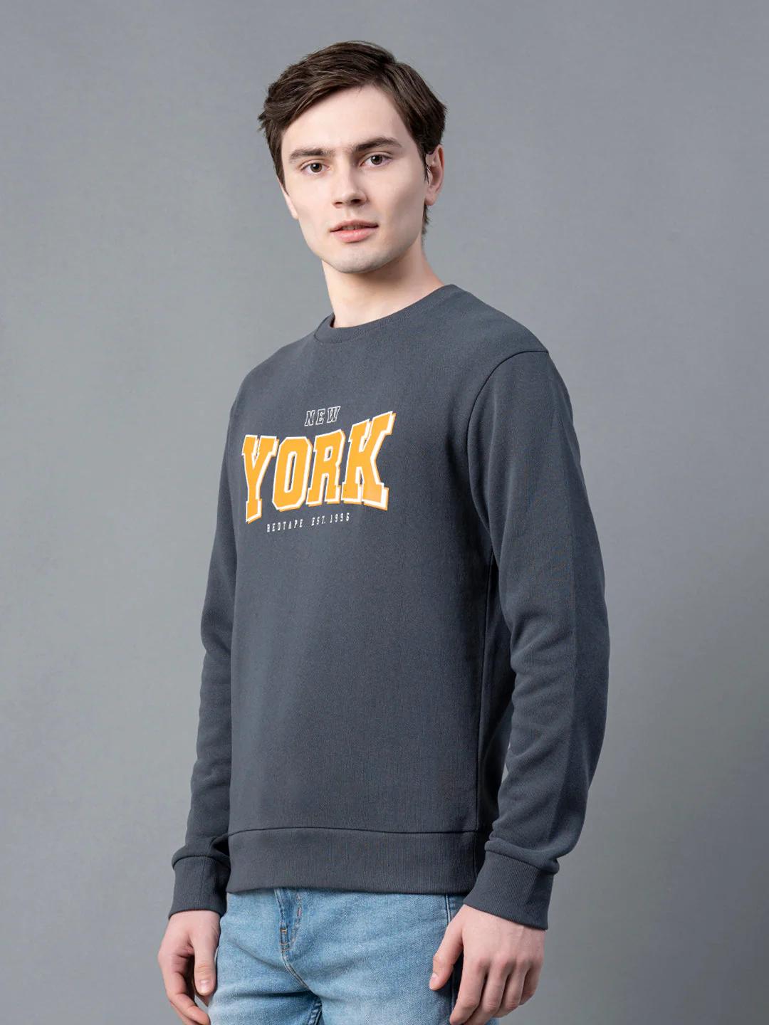 Graphic Print Sweatshirt For Men - Image 2