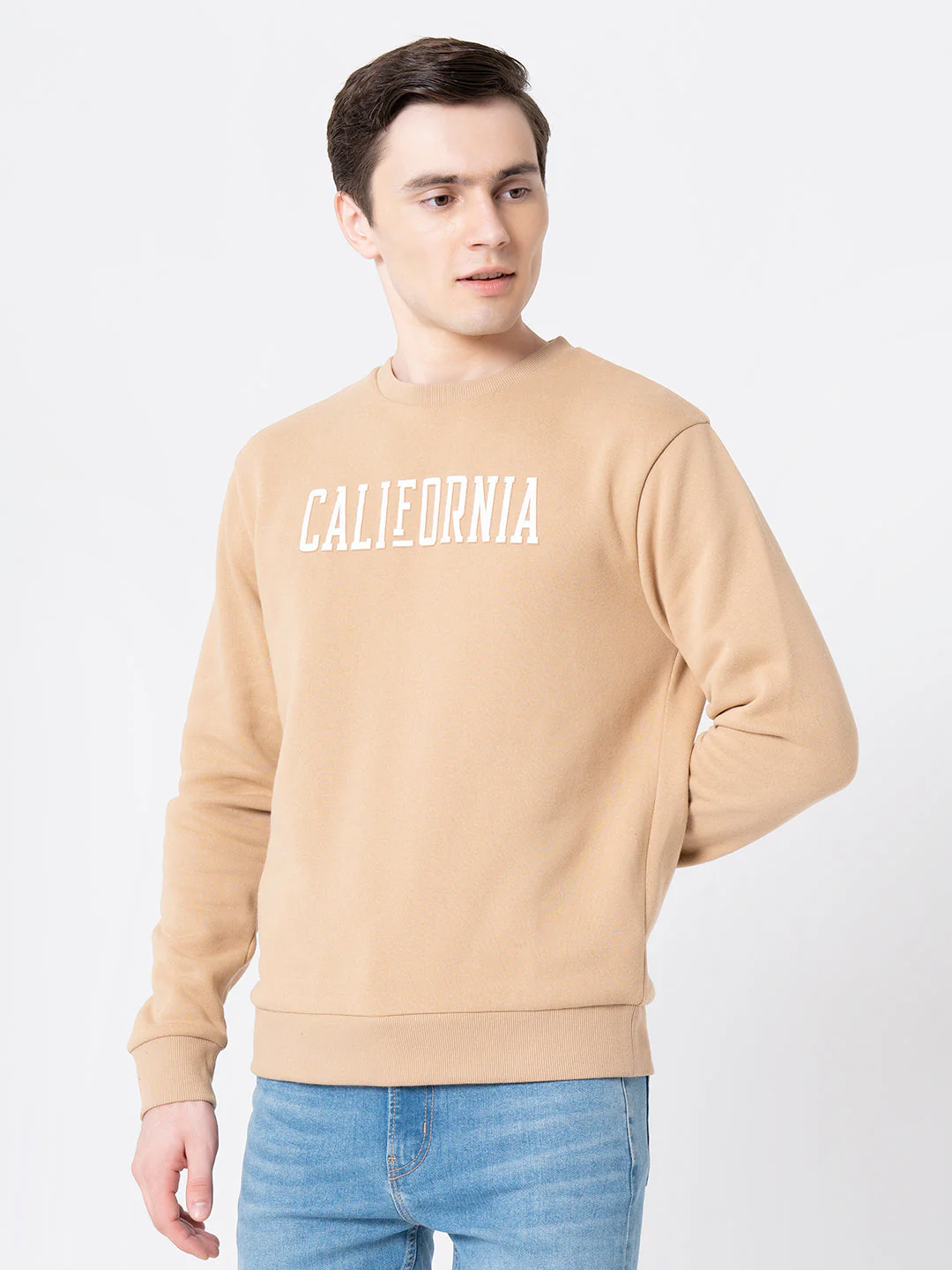 Graphic Print Sweatshirt For Men - Image 6