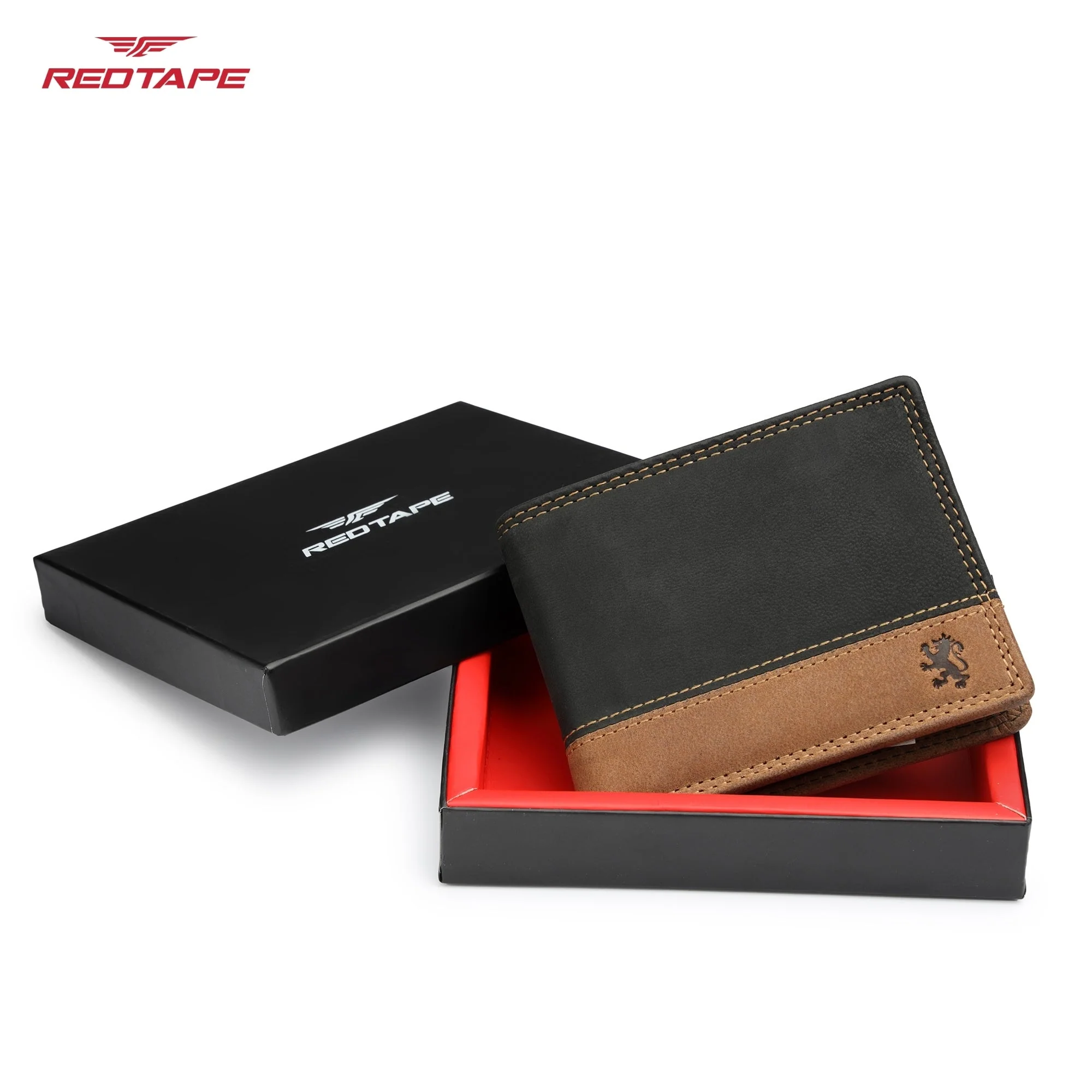 Green Tan Men's Leather Wallet - Image 7