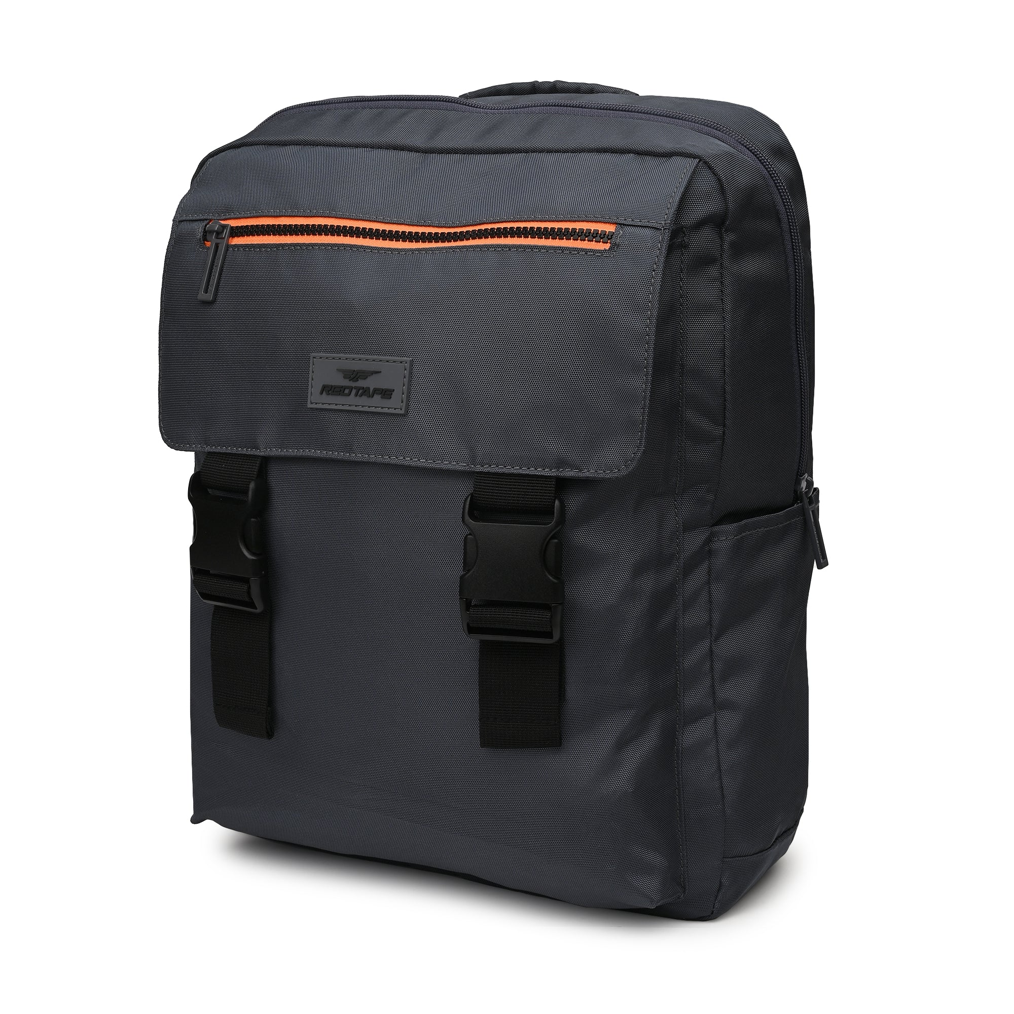 Grey Unisex 22L Polyester Laptop Backpack - Image 4