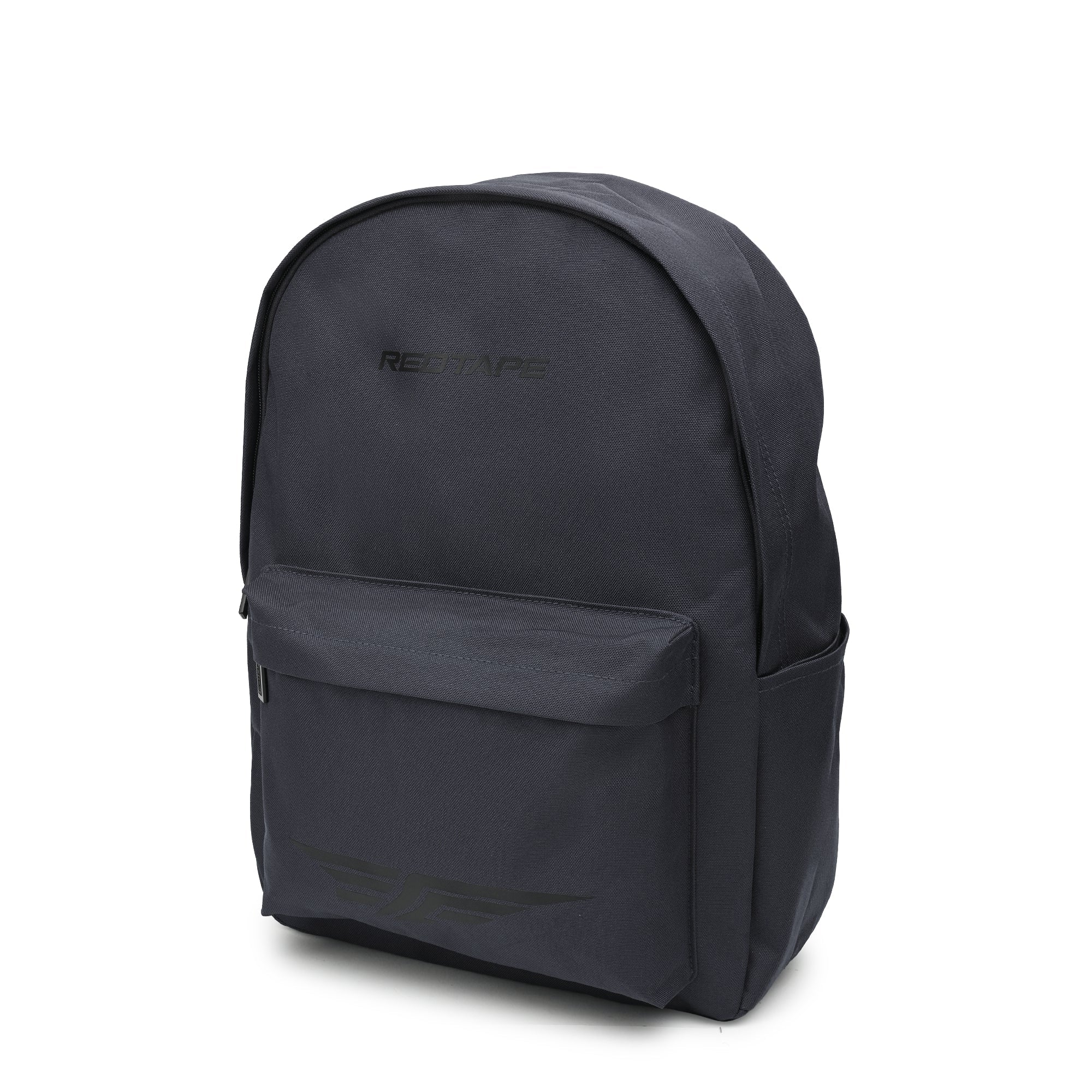 Grey Unisex 25.5L Polyester Laptop Backpack - Image 4