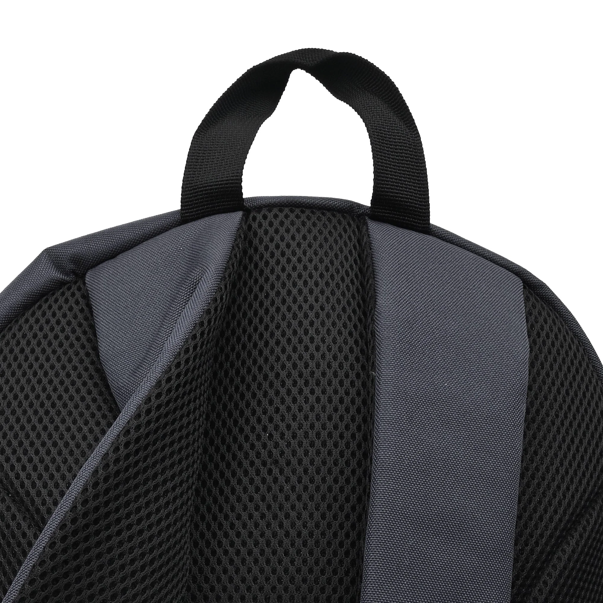 Grey Unisex 25.5L Polyester Laptop Backpack - Image 5