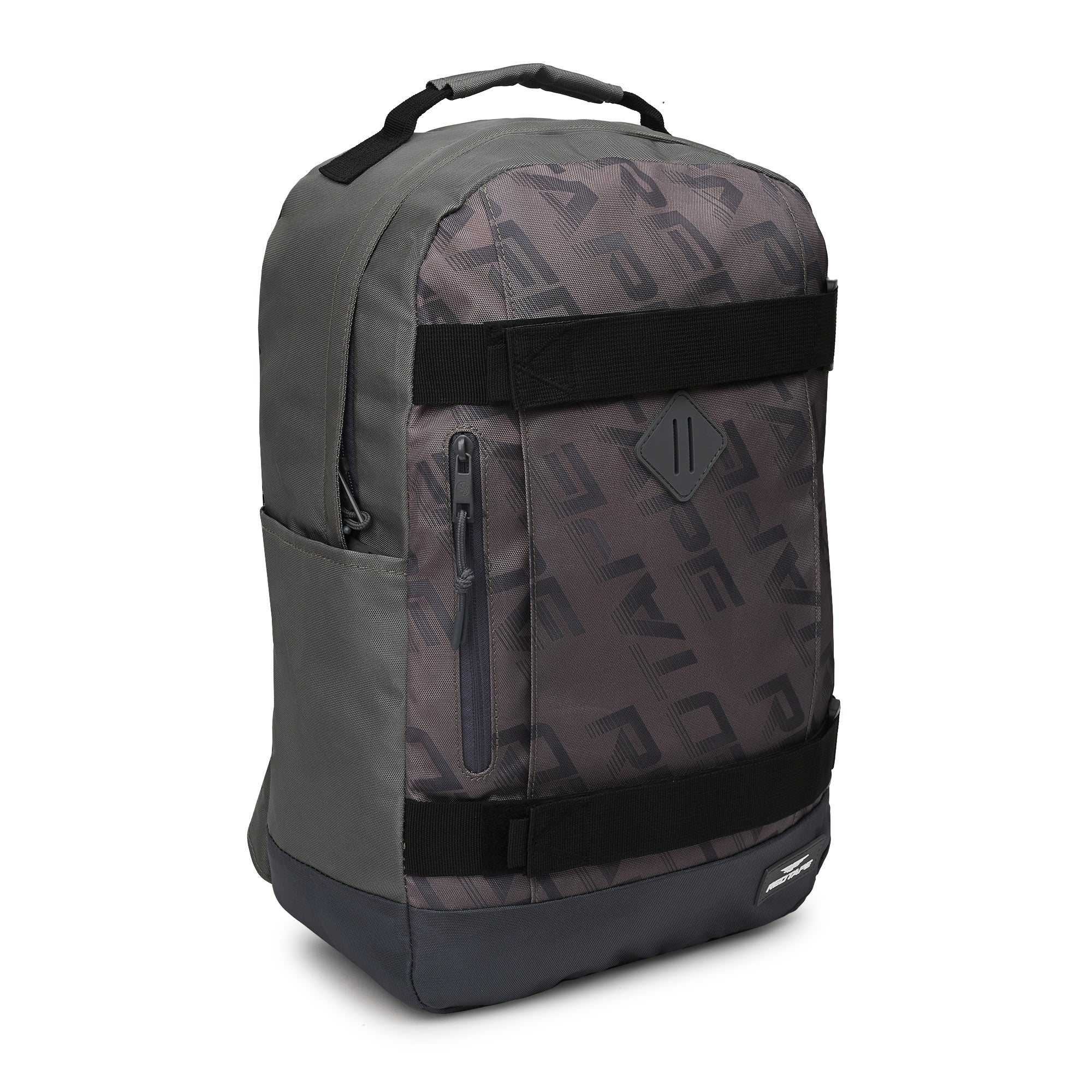 Grey Unisex 26L Polyester Laptop Backpack - Image 4