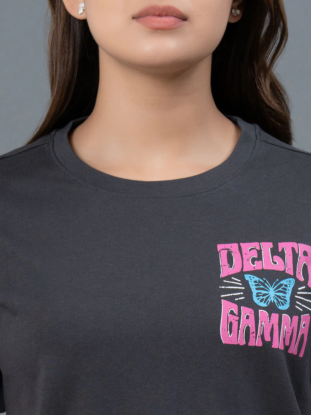 Half Sleeves Casual T-Shirt for Women - Image 4