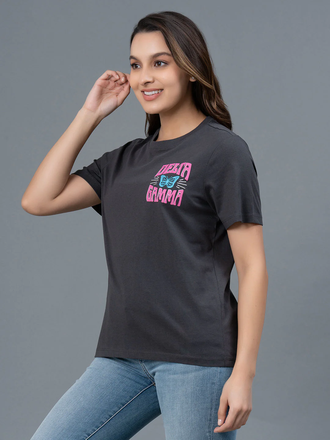 Half Sleeves Casual T-Shirt for Women - Image 6