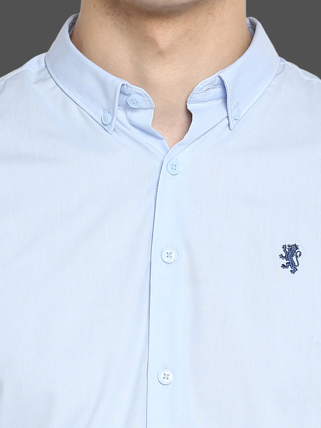 Half Slevee Button Down Shirt for Men - Image 4