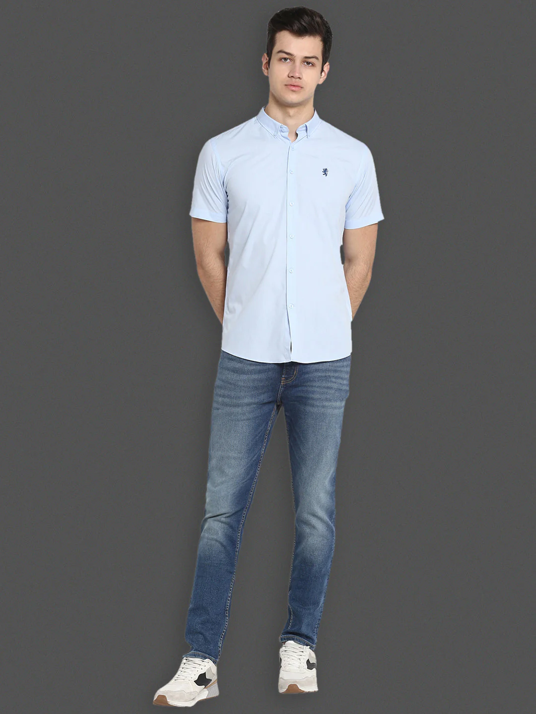 Half Slevee Button Down Shirt for Men - Image 5