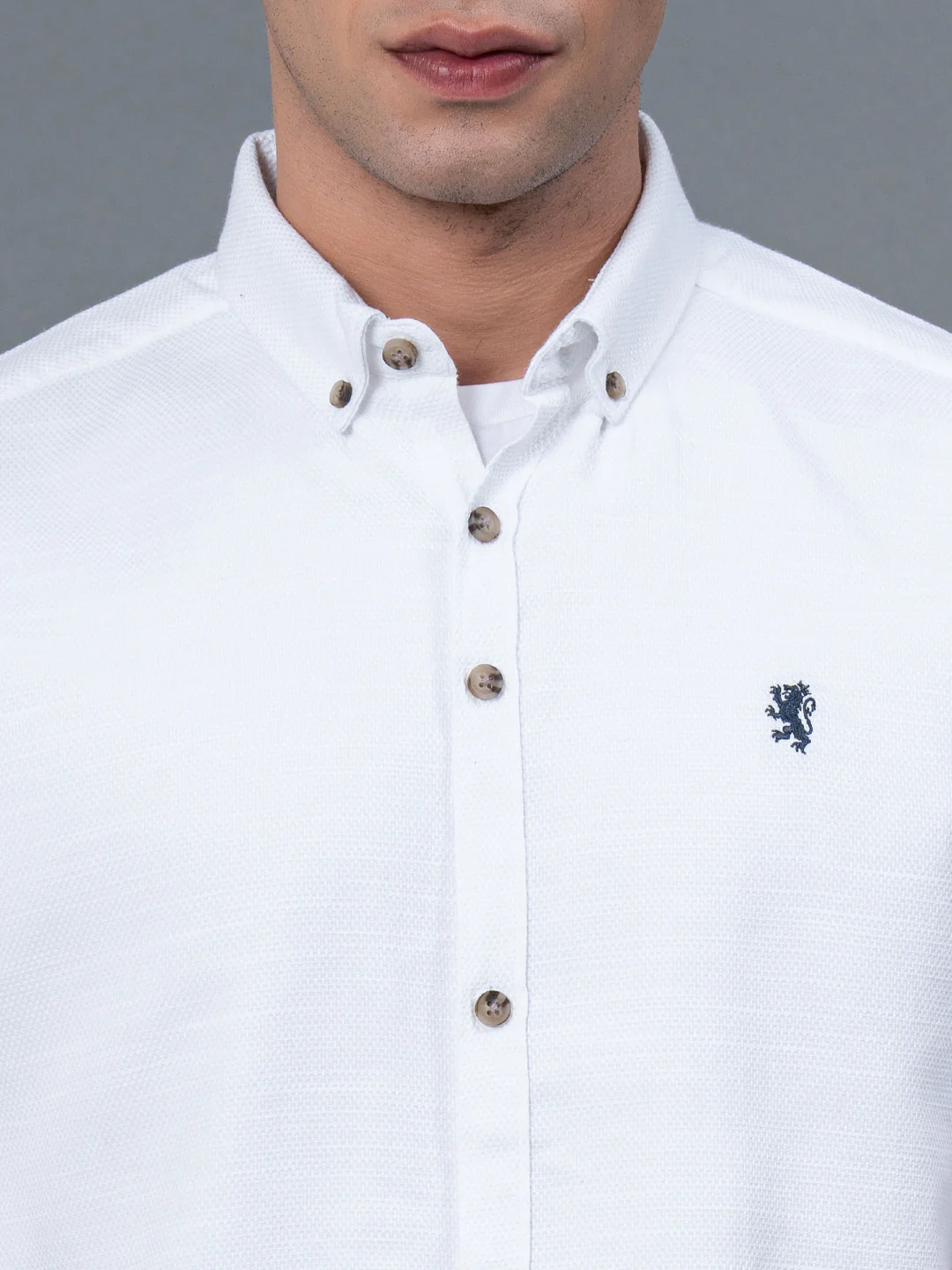 Half Slevee Button Down Shirt for Men - Image 4