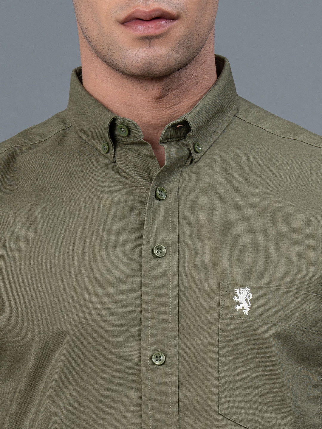 Half Slevee Button Down Shirt for Men - Image 4