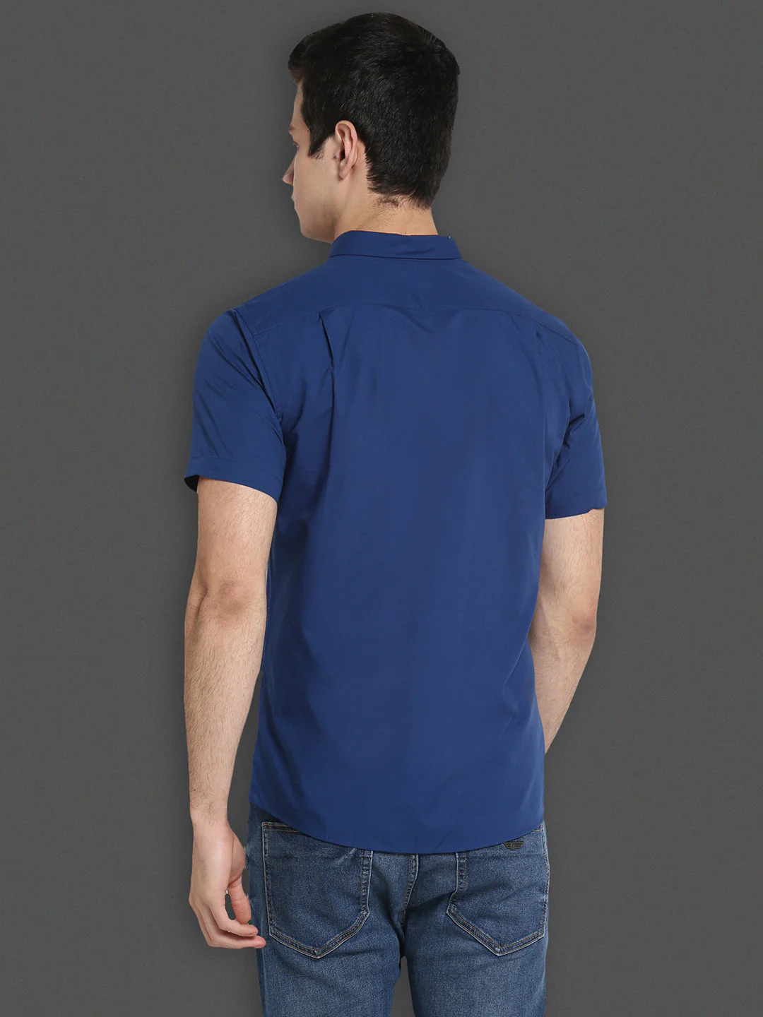 Half Slevee Button Down Shirt for Men - Image 3