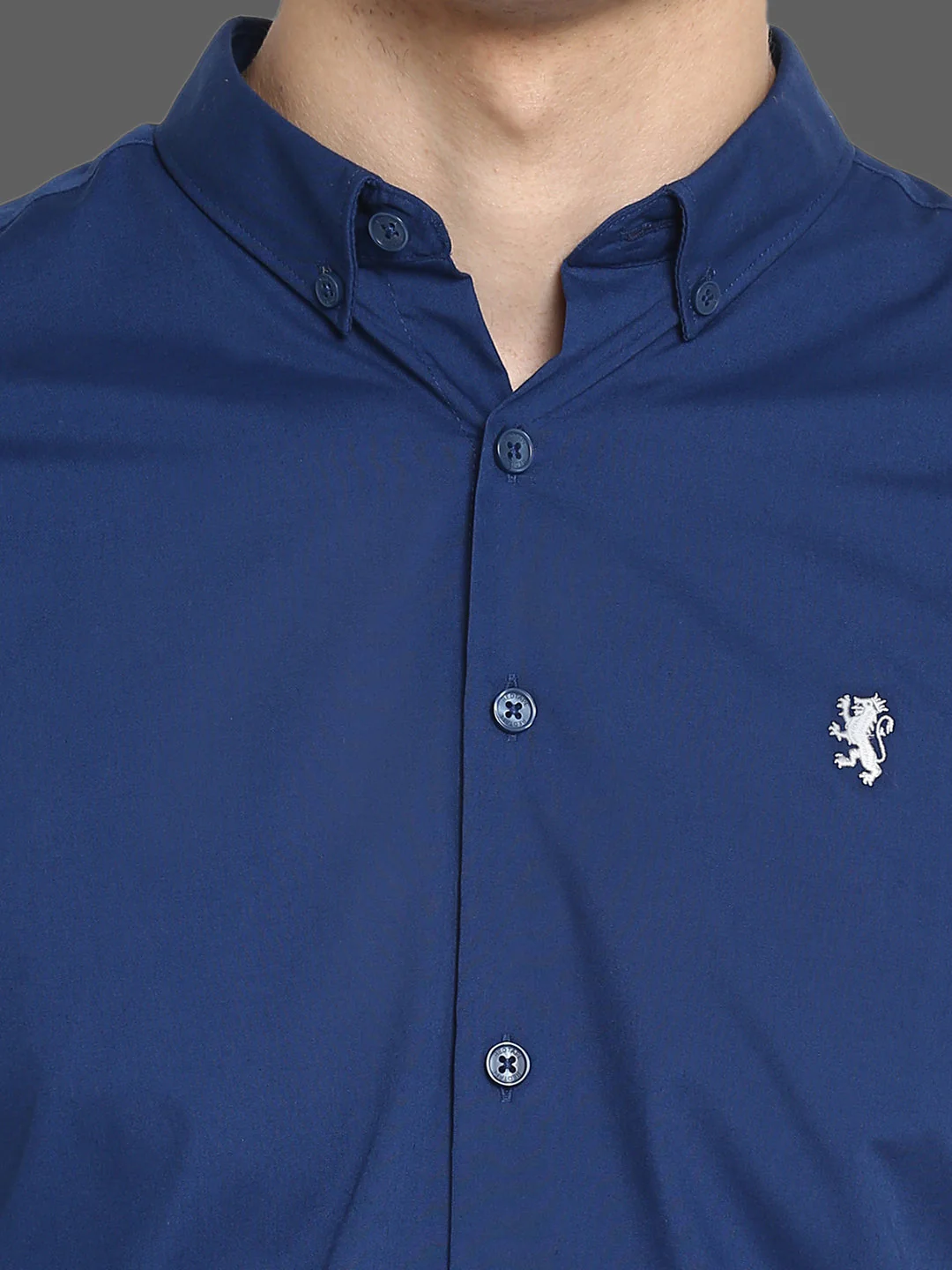 Half Slevee Button Down Shirt for Men - Image 4