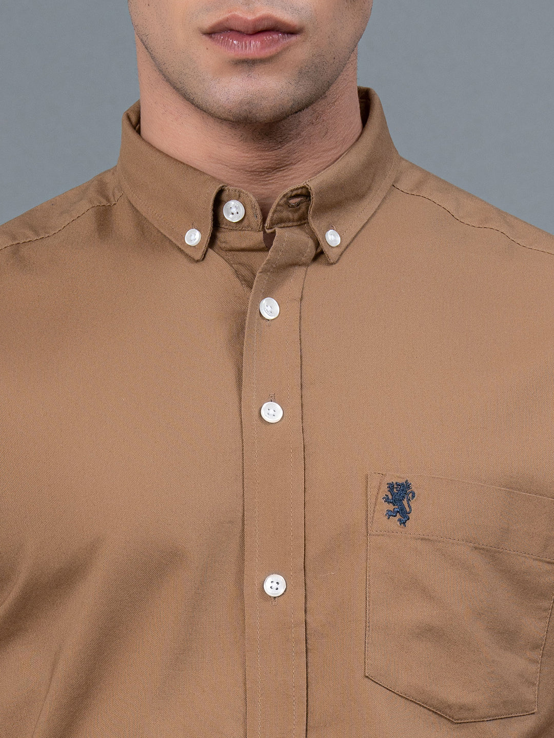 Half Slevee Button Down Shirt for Men - Image 4