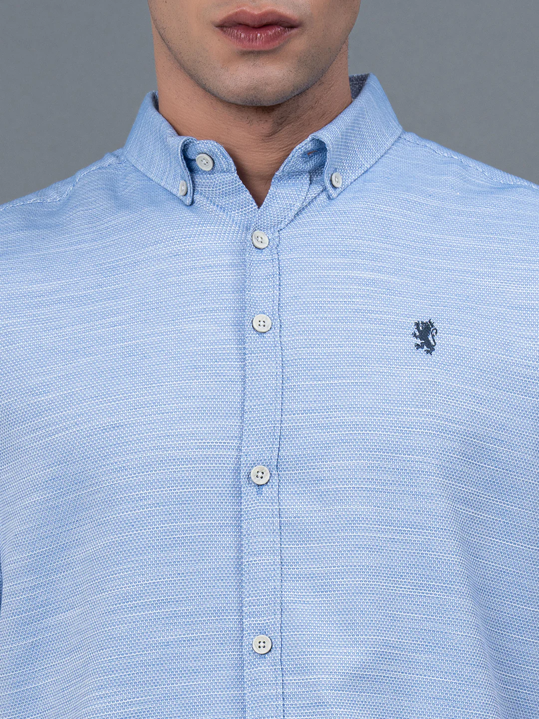 Half Slevee Button Down Shirt for Men - Image 4