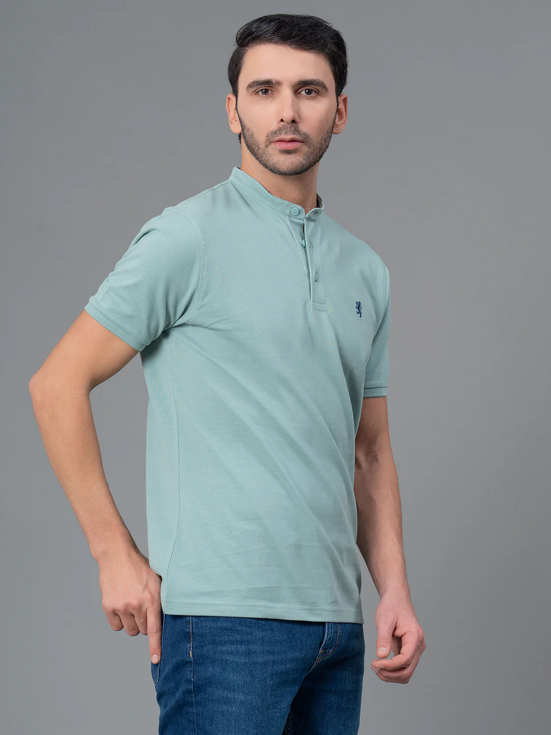 Henley T-Shirt for Men - Image 2