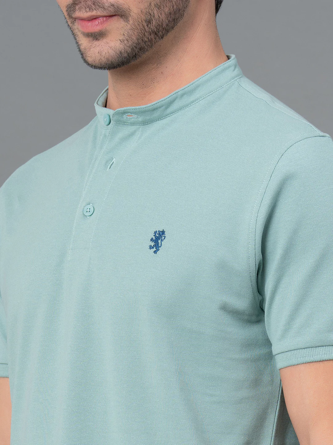 Henley T-Shirt for Men - Image 4