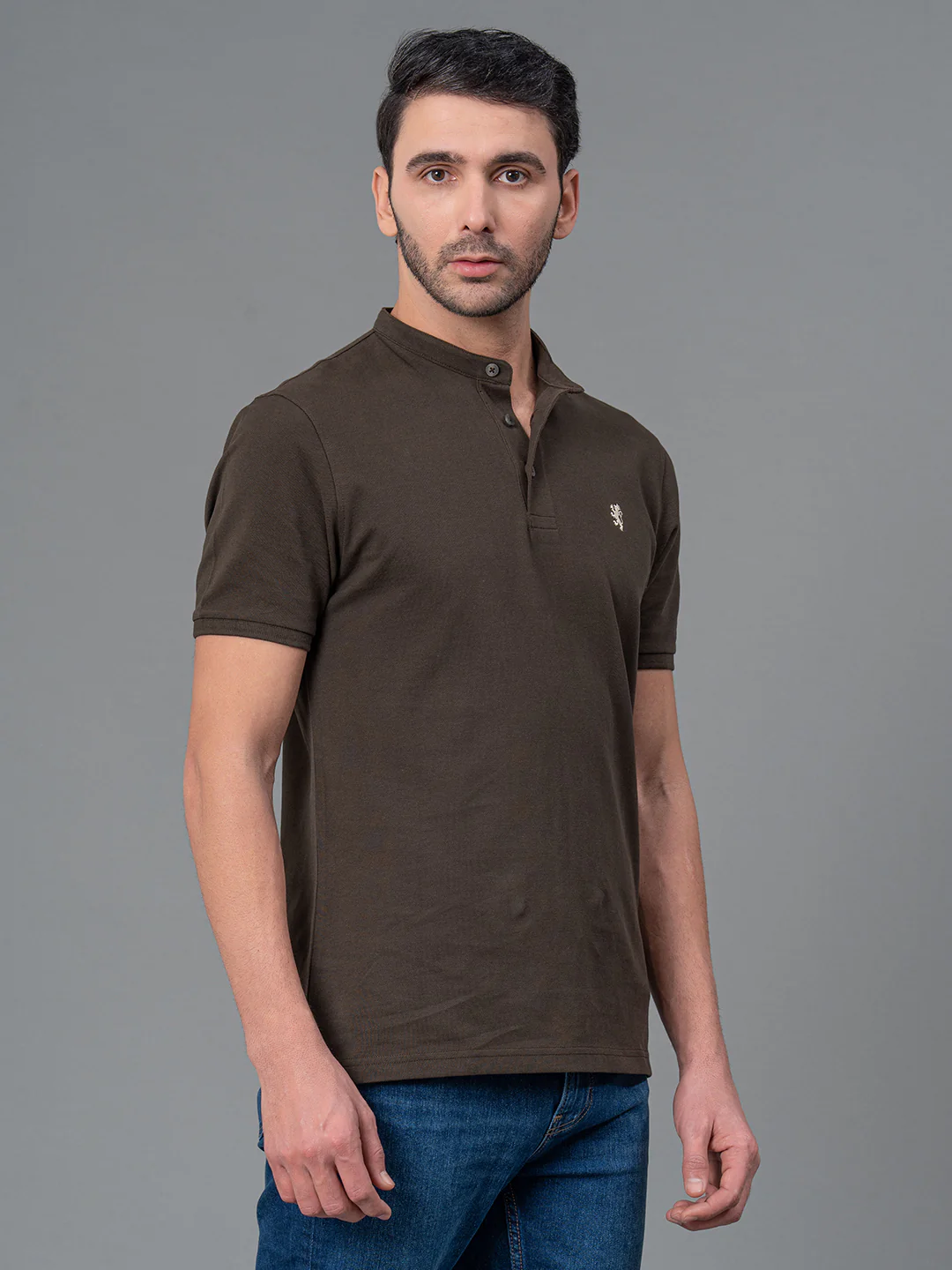 Henley T-Shirt for Men - Image 2