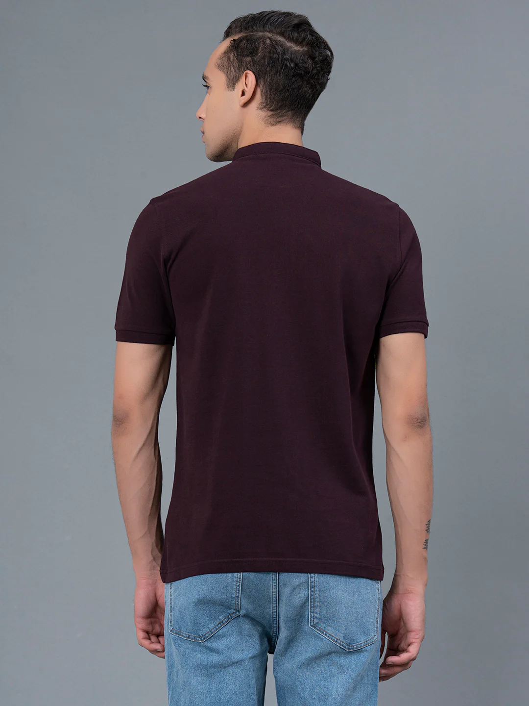 Henley T-Shirt for Men - Image 3