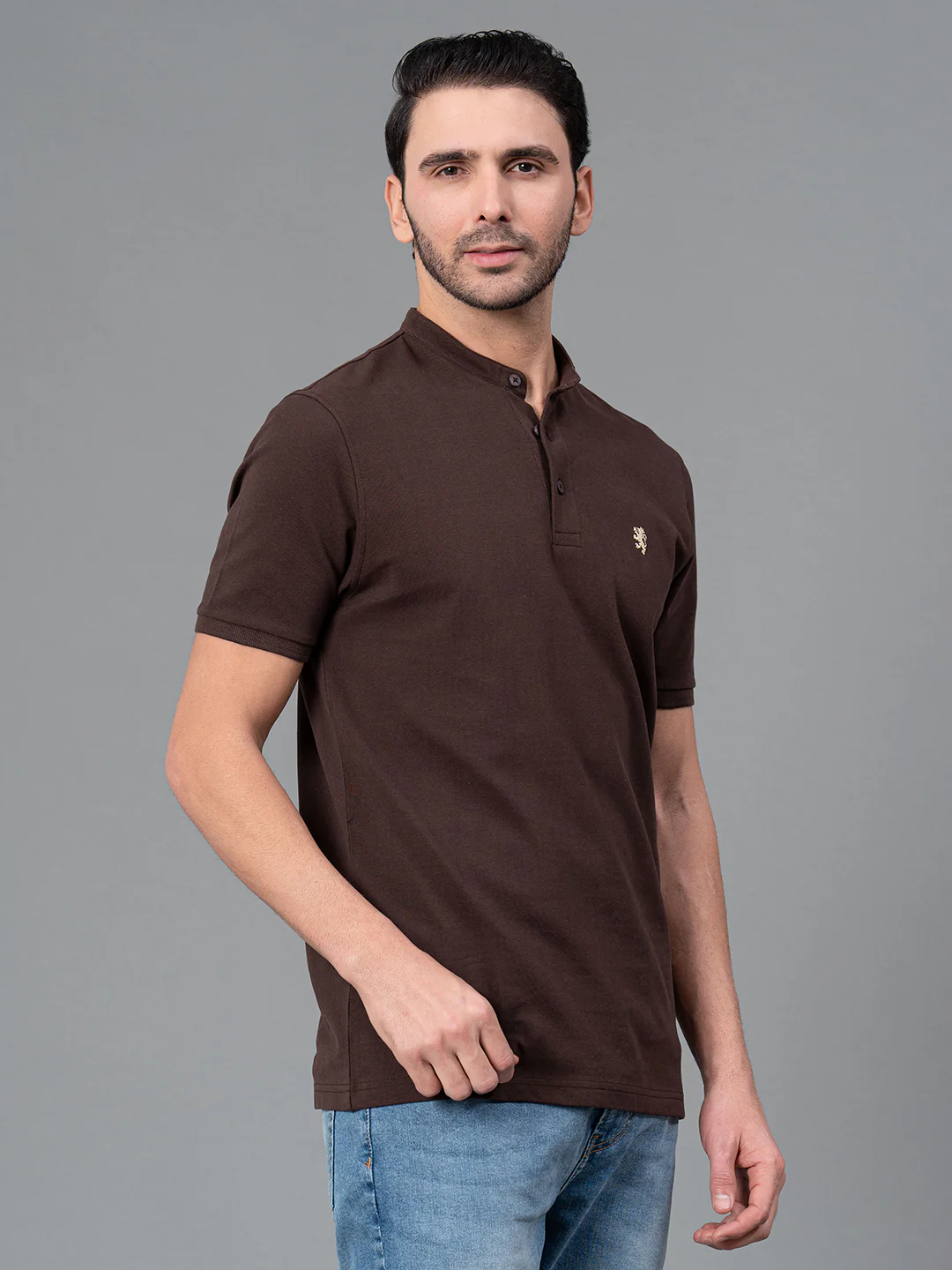 Henley T-Shirt for Men - Image 2
