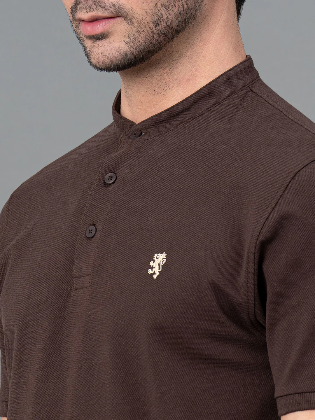 Henley T-Shirt for Men - Image 4