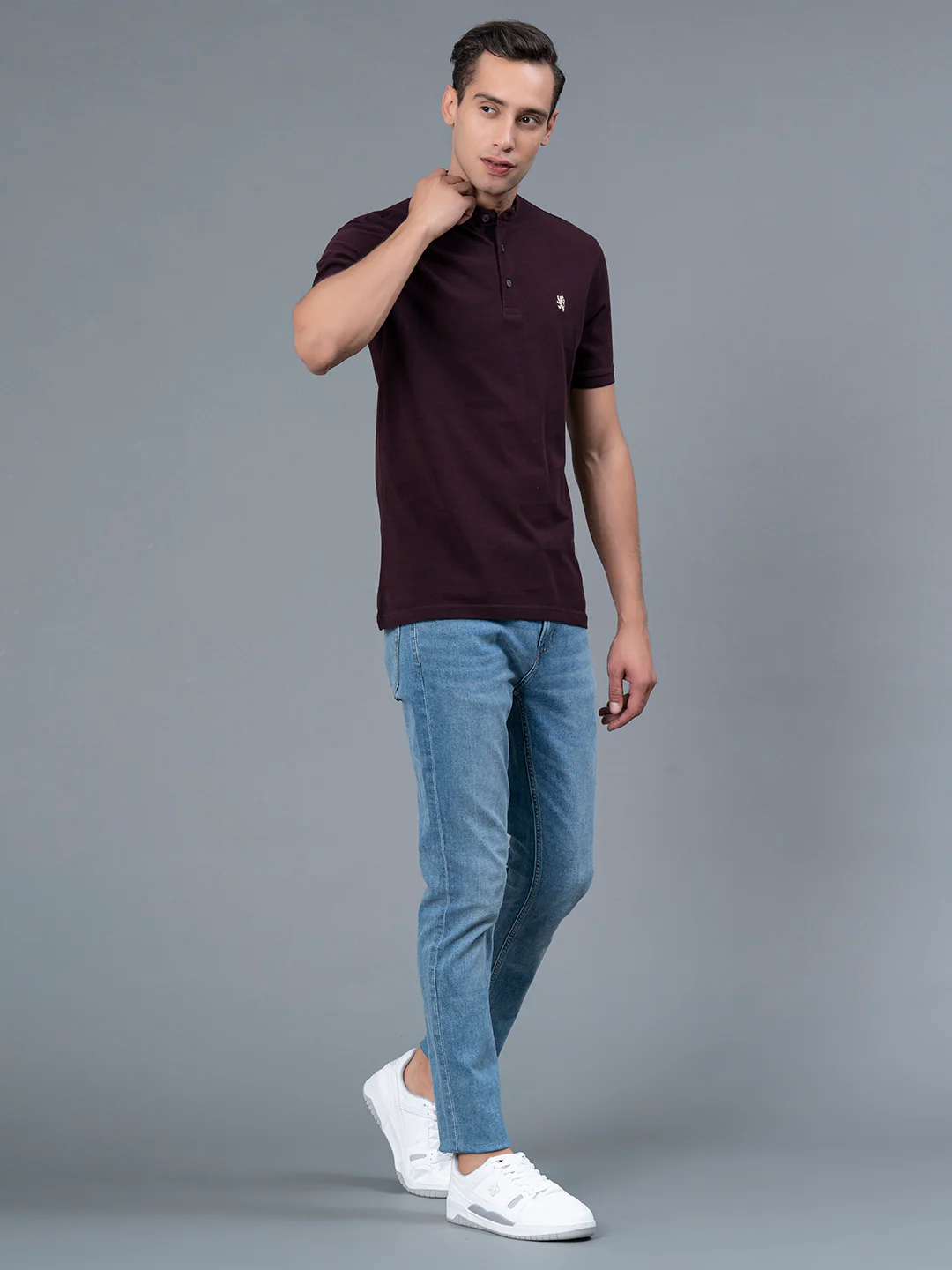 Henley T-Shirt for Men - Image 5