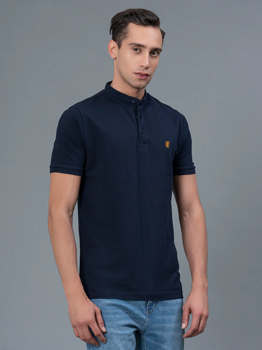 Henley T-Shirt for Men - Image 2