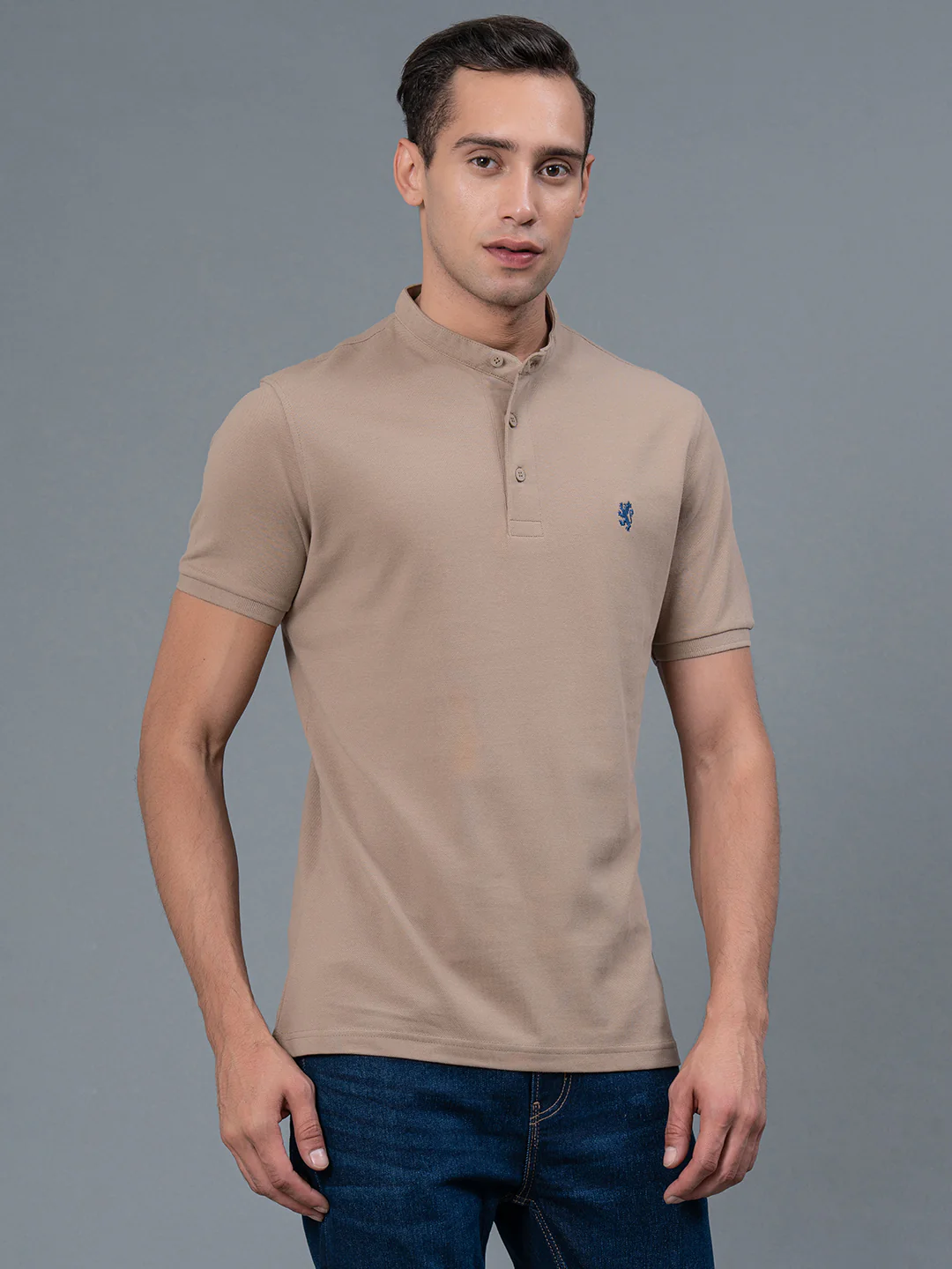 Henley T-Shirt for Men - Image 2