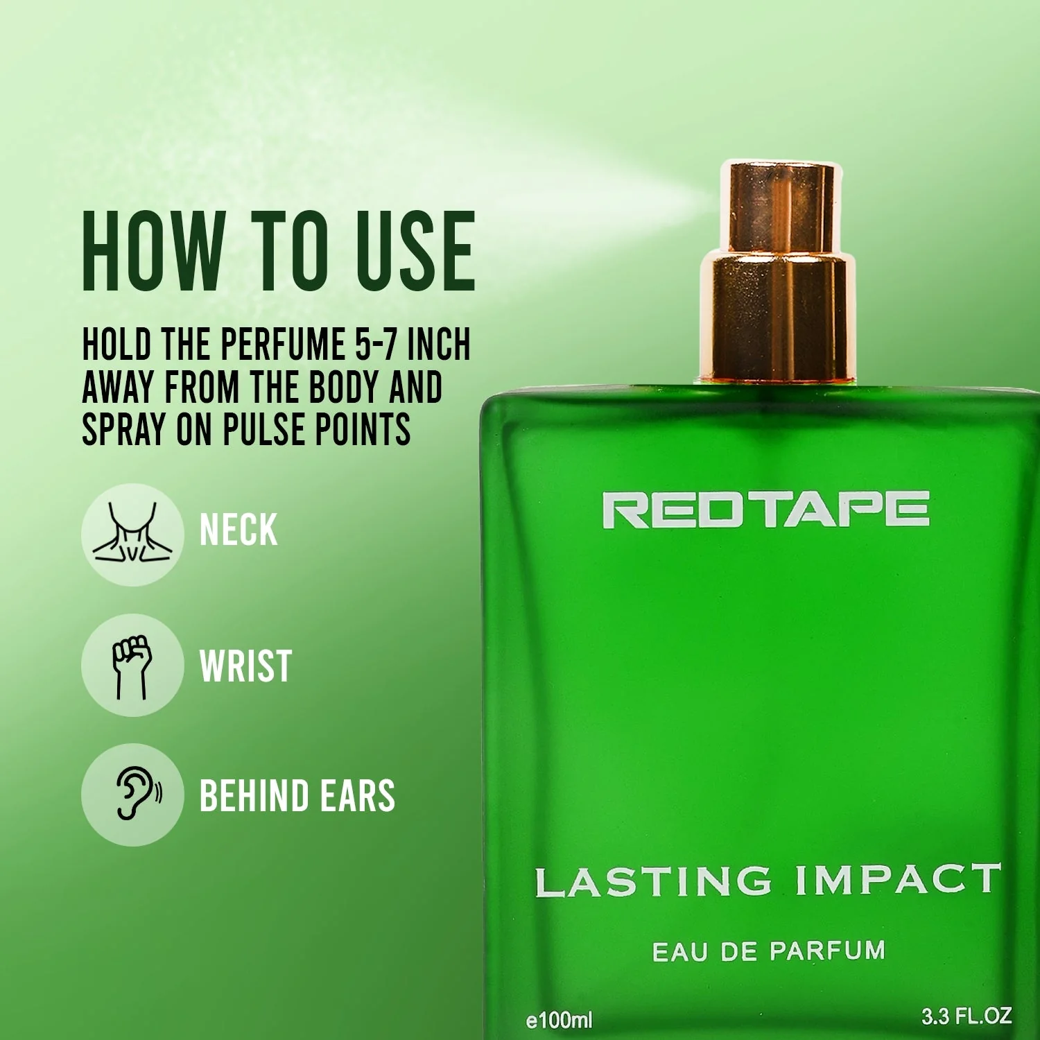 Lasting Impact Eau De Parfum for Men 100ml - Image 3